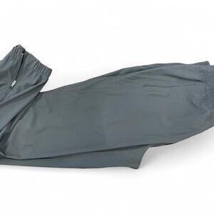 Grey lululemon track pants with